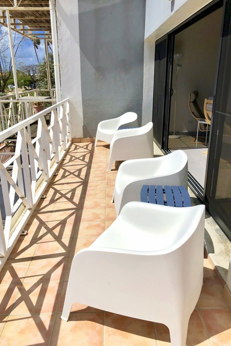 Caribbean Court 437 - Terras bij living